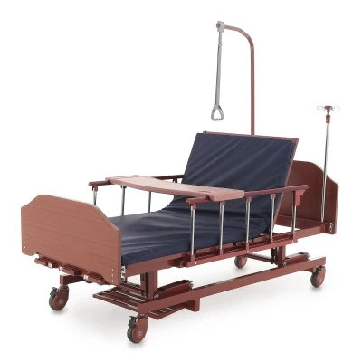 Кровать механическая с ростоматом и полкой (3 функции) E-31 (ММ-3024Н-00) "Med-Mos" в магазине Склад Медтехники